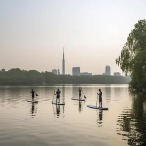 Suppen op de Zevenhuizerplas